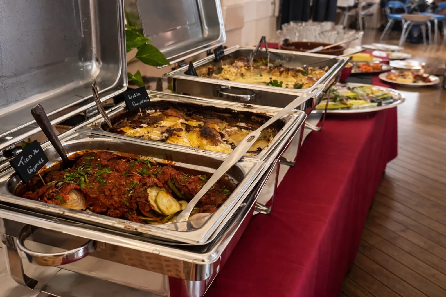 Buffets à partager